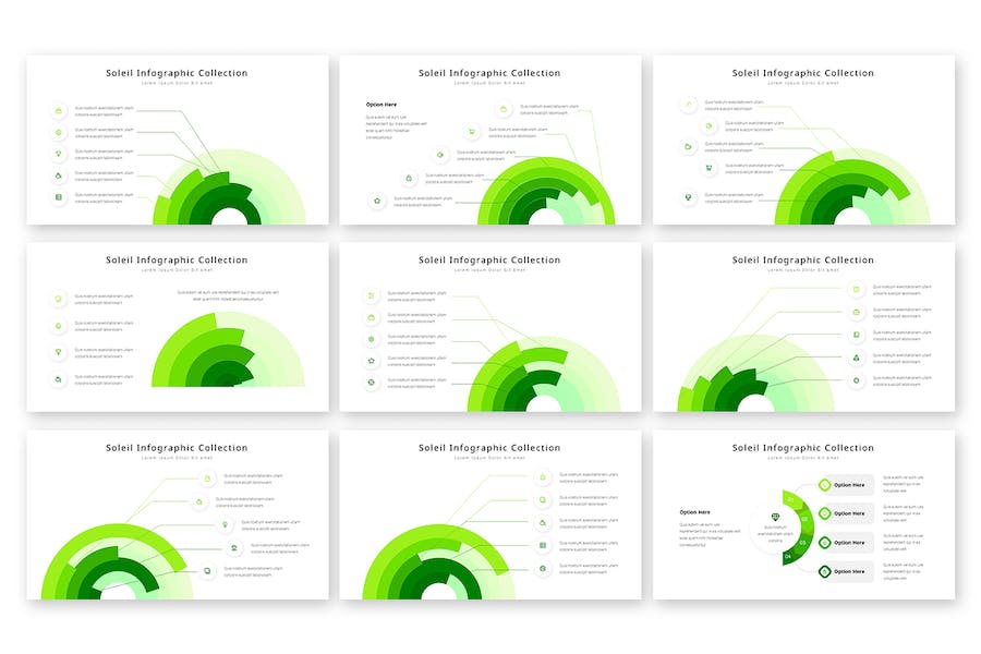 专业数据分析信息图表Keynote模板 - PPT派