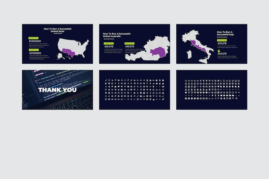 专业现代科技主题演讲Keynote模板 - PPT派