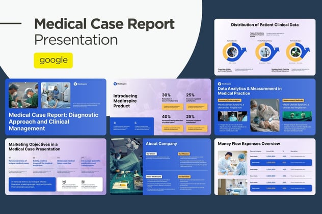 医疗案例病例分析PPT模板 - PPT派