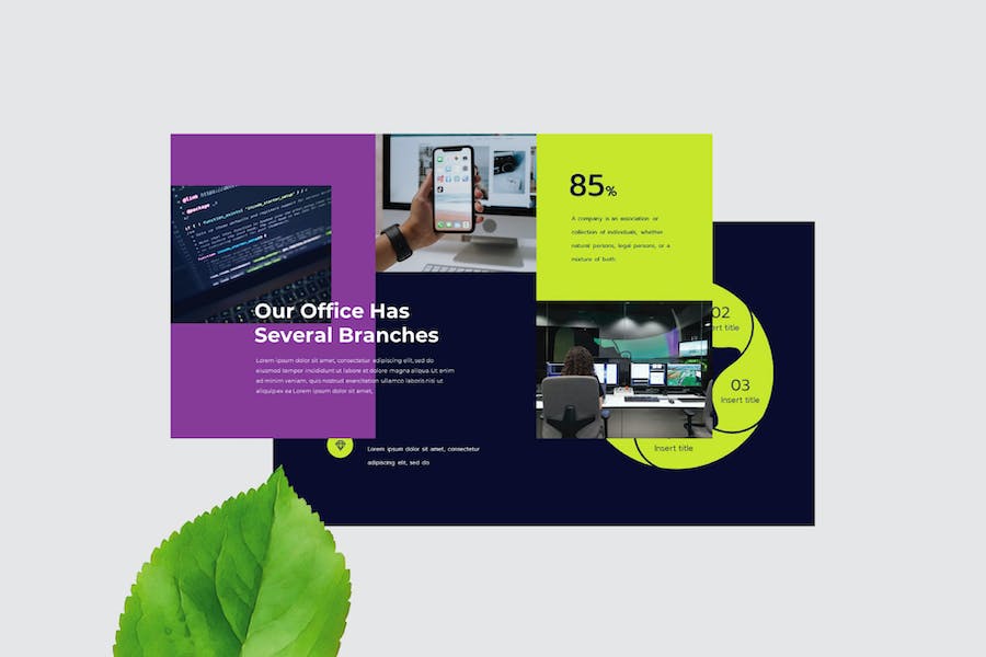 专业现代科技主题演讲Keynote模板 - PPT派