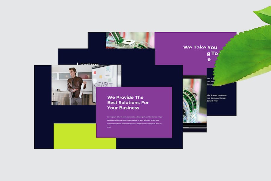 专业现代科技主题演讲Keynote模板 - PPT派