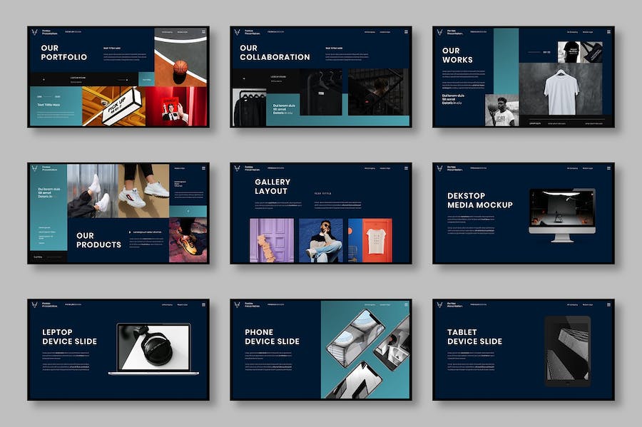 摄影器材商务产品服务介绍Keynote模板 - PPT派