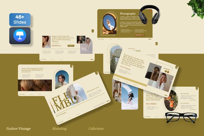 摄影讲述展示方案推介应用Keynote模板 - PPT派