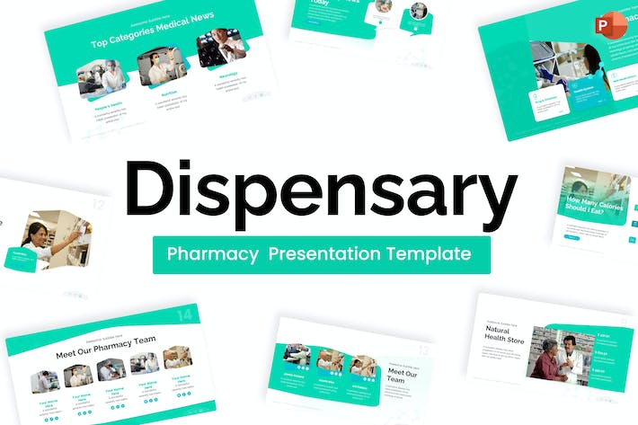 Dispensary-sky-blue-creative-pharmacy-powerpoint- PPT派