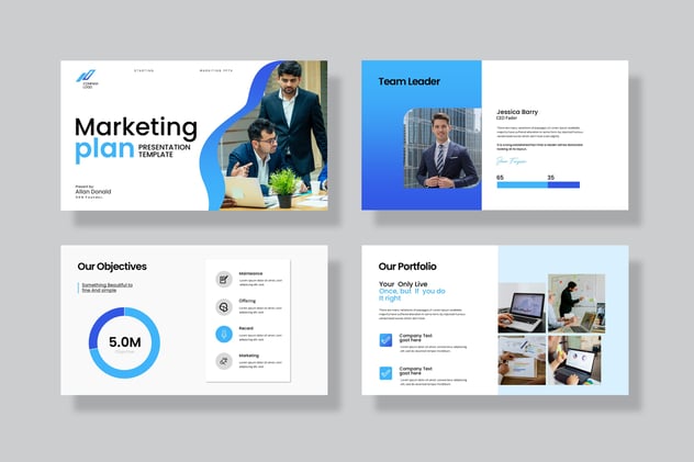 营销计划战略推广执行PPT模板 - PPT派