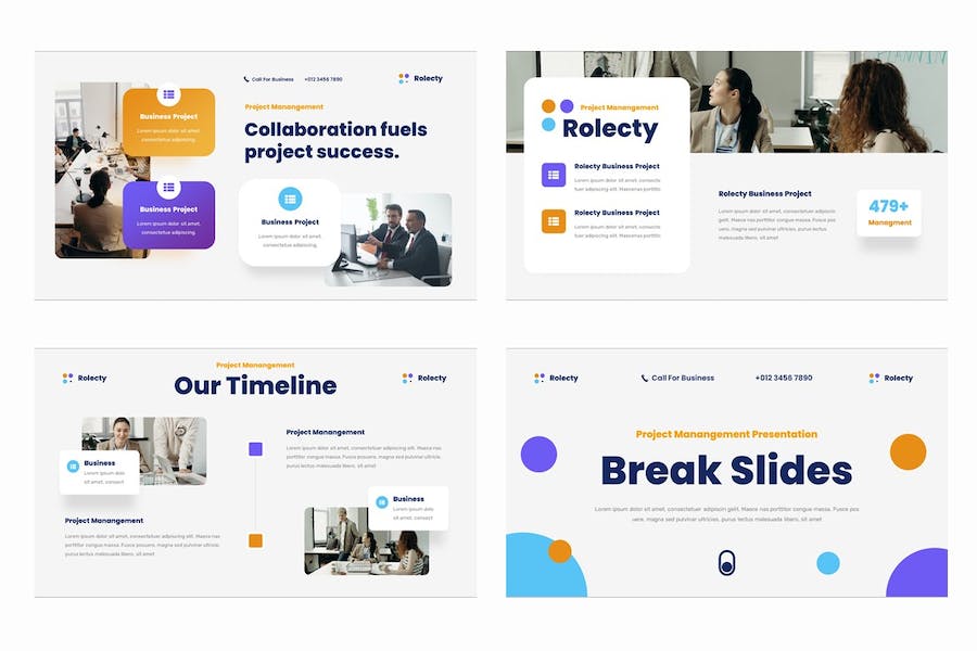 项目管理讲述展示方案推介Keynote模板 - PPT派