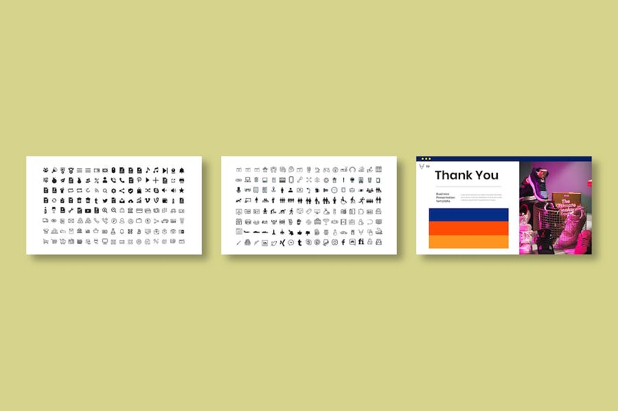 商务讲述展示企业营销创新方案PPT模板 - PPT派