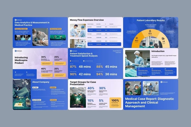 医疗案例病例分析PPT模板 - PPT派