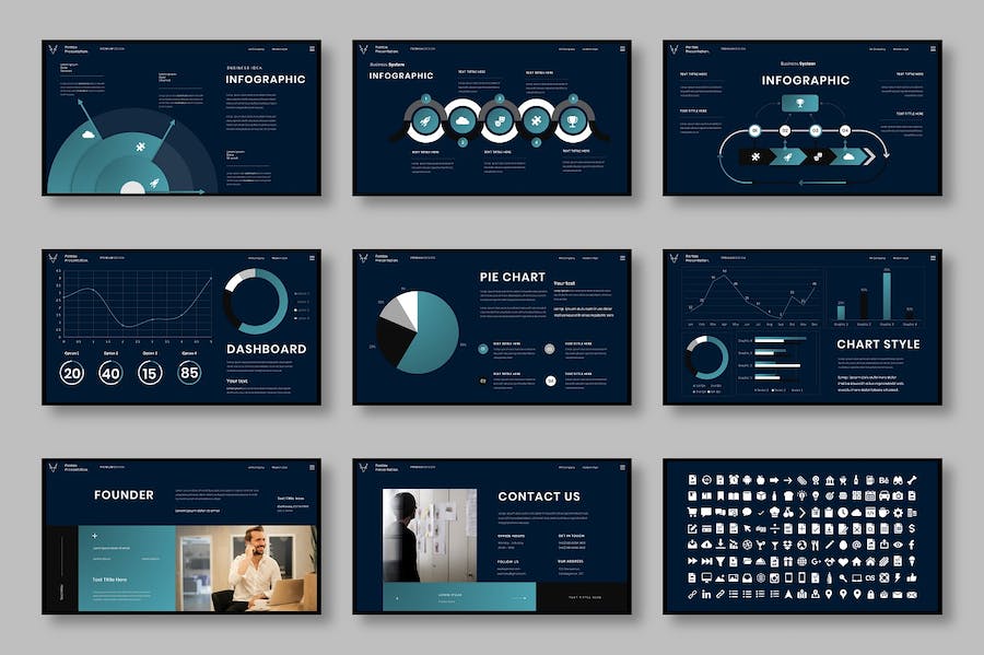 摄影器材商务产品服务介绍Keynote模板 - PPT派