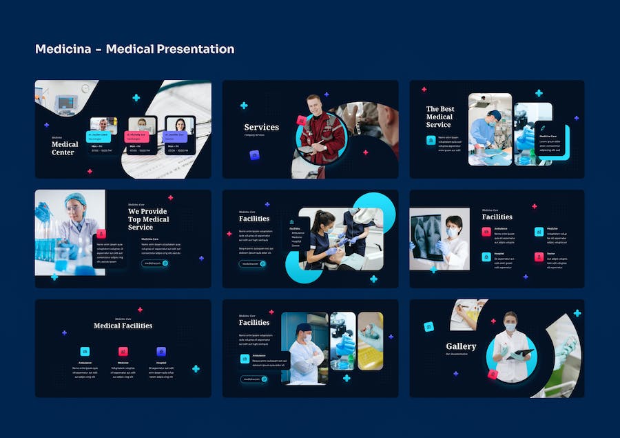 医疗健康知识宣传方案Keynote模板 - PPT派