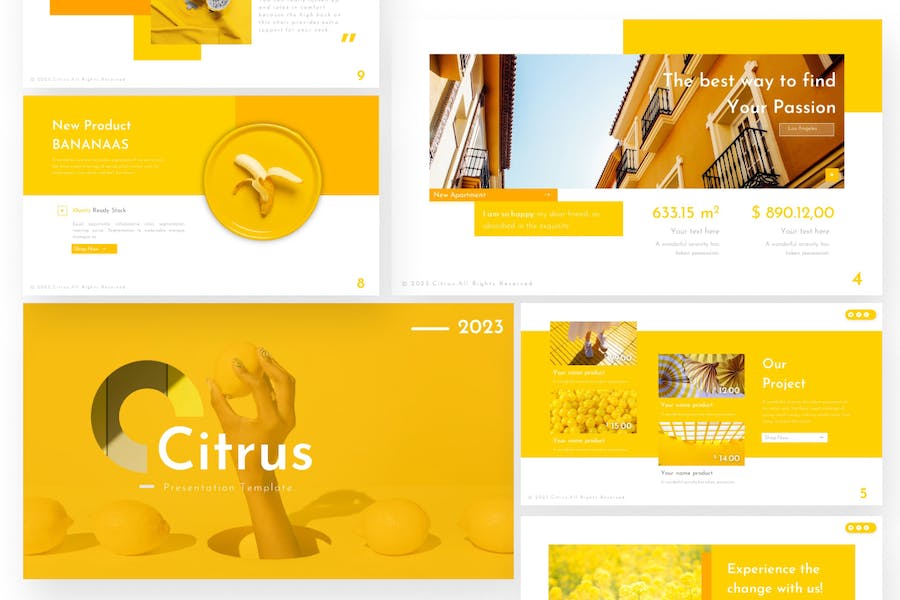 Citrus-multipurpose-creative-powerpoint-template - PPT派