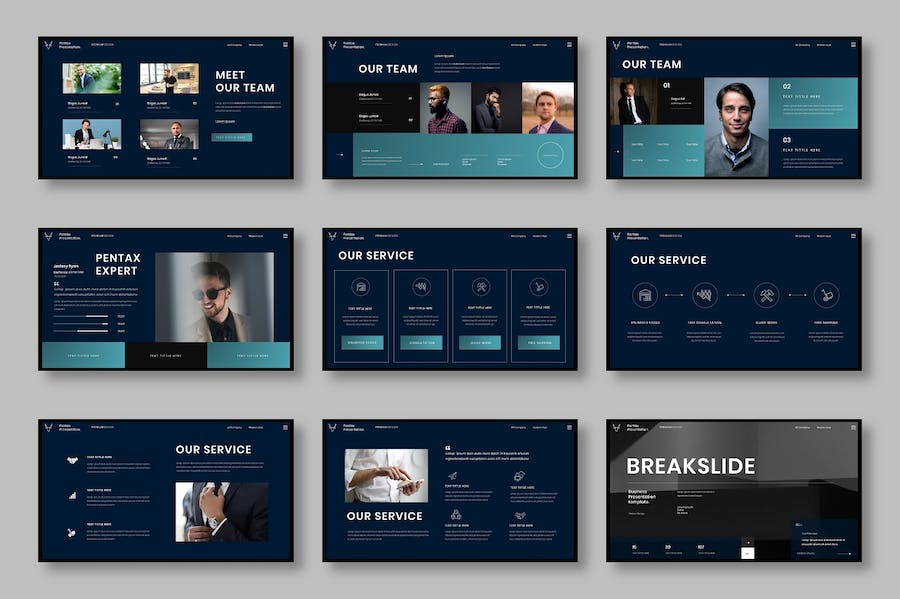 摄影器材商务产品服务介绍Keynote模板 - PPT派