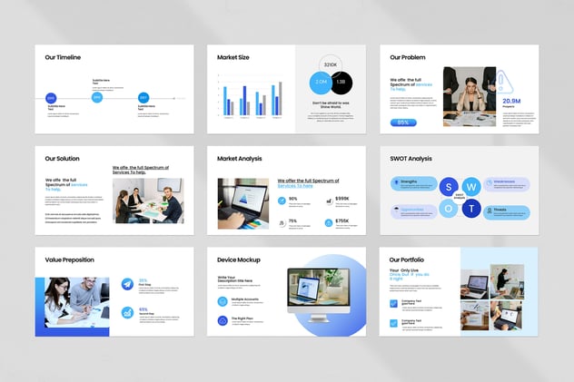 营销计划战略推广执行PPT模板 - PPT派