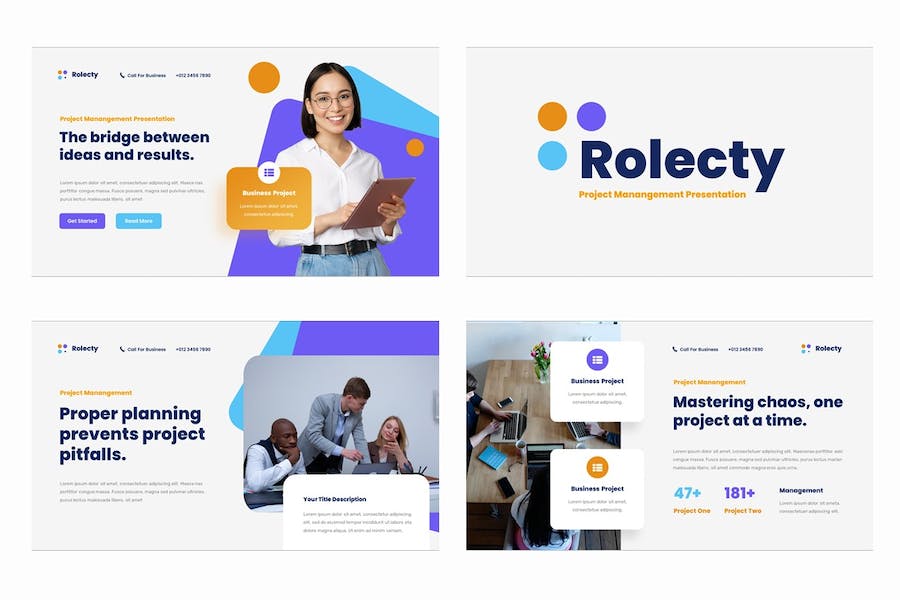 项目管理讲述展示方案推介Keynote模板 - PPT派