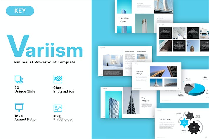 Variism-minimalist-keynote-presentation-template- PPT派