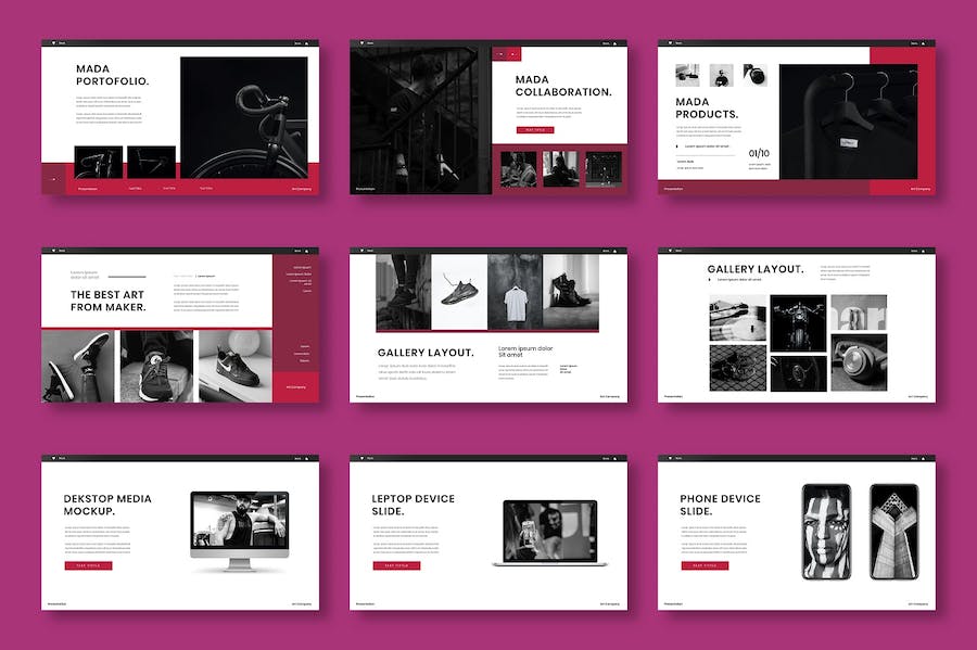 商务项目方案工作总结Keynote模板 - PPT派