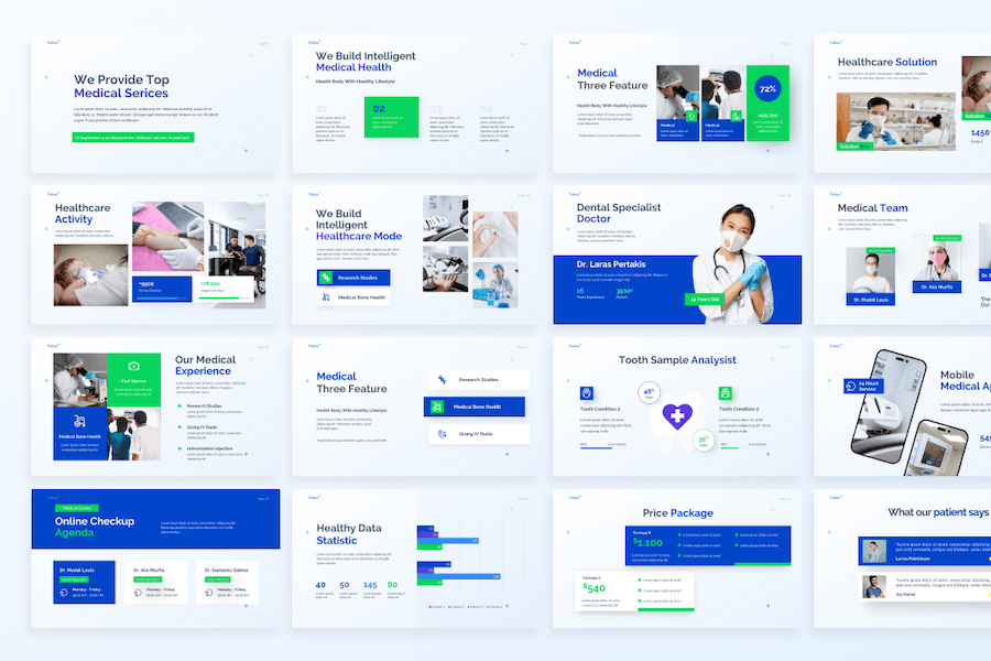 医疗健康管理制度建设PPT模板 - PPT派