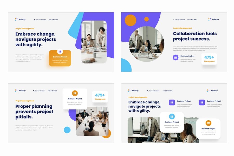 项目管理讲述展示方案推介Keynote模板 - PPT派