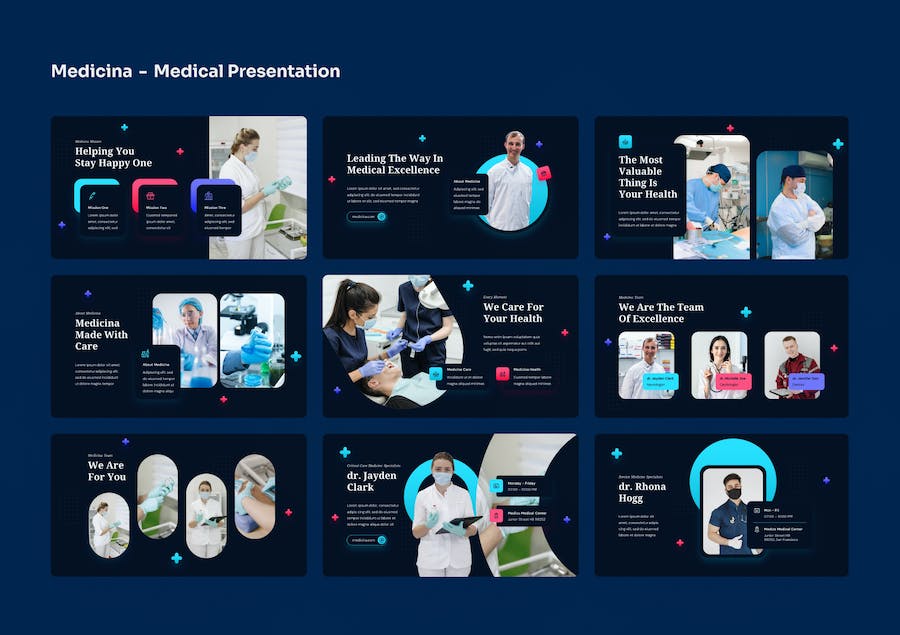 医疗健康知识宣传方案Keynote模板 - PPT派