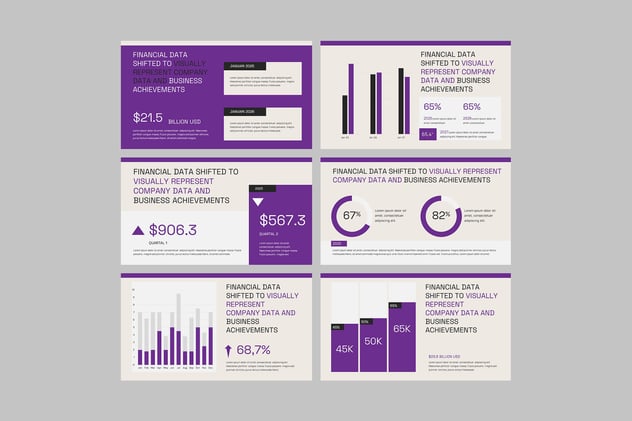 数据金融投资分析PPT模板 - PPT派