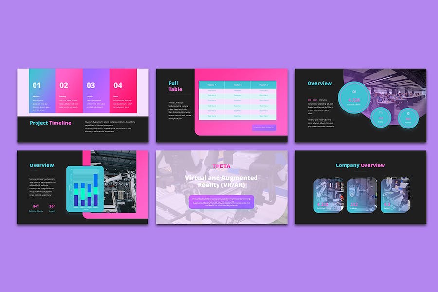 技术讲述展示应用策略推广PPT模板 - PPT派