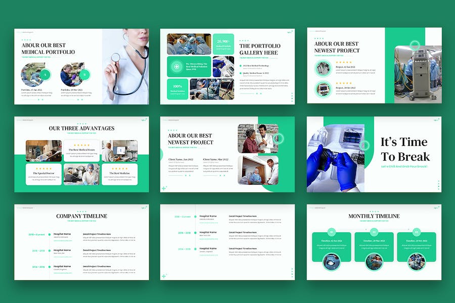 医疗诊疗专科知识讲述展示服务方案Keynote模板 - PPT派