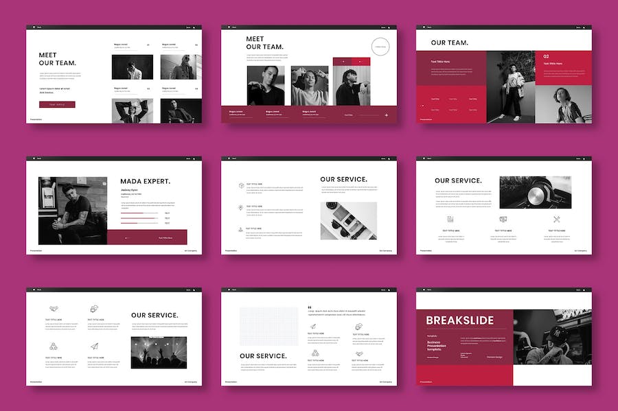 商务项目方案工作总结Keynote模板 - PPT派