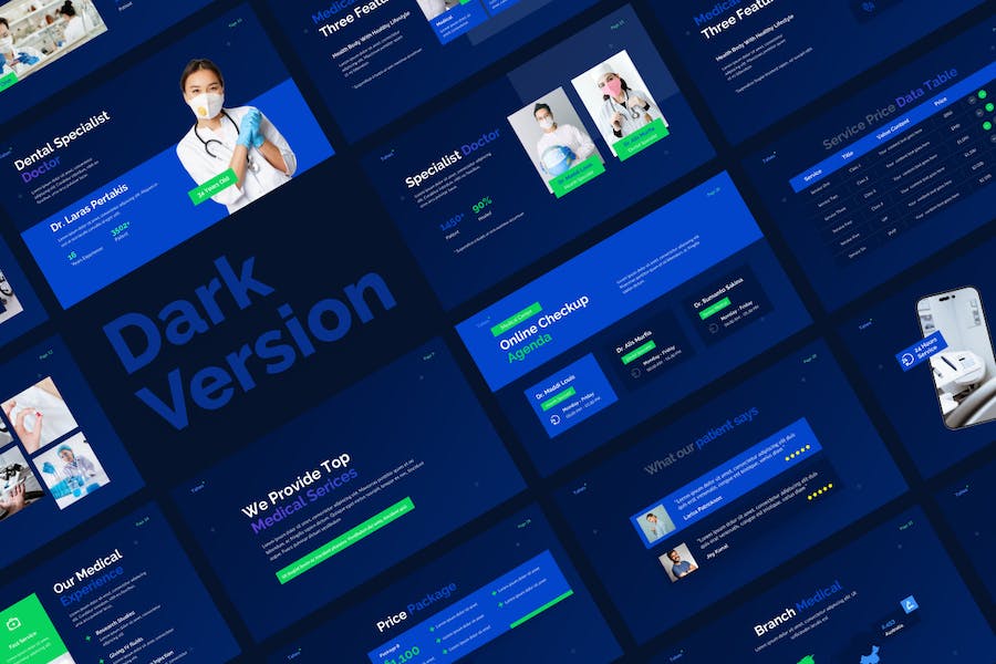 医疗健康管理制度建设PPT模板 - PPT派