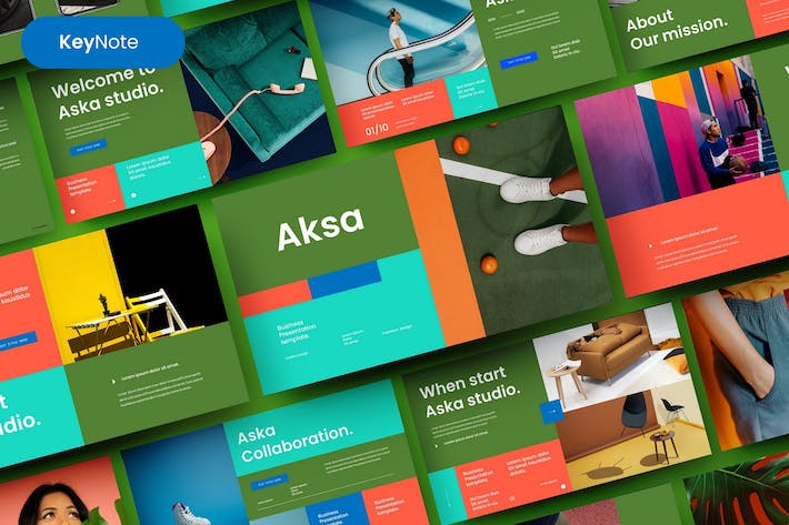 商业品牌推广营销方案Keynote模板 - PPT派