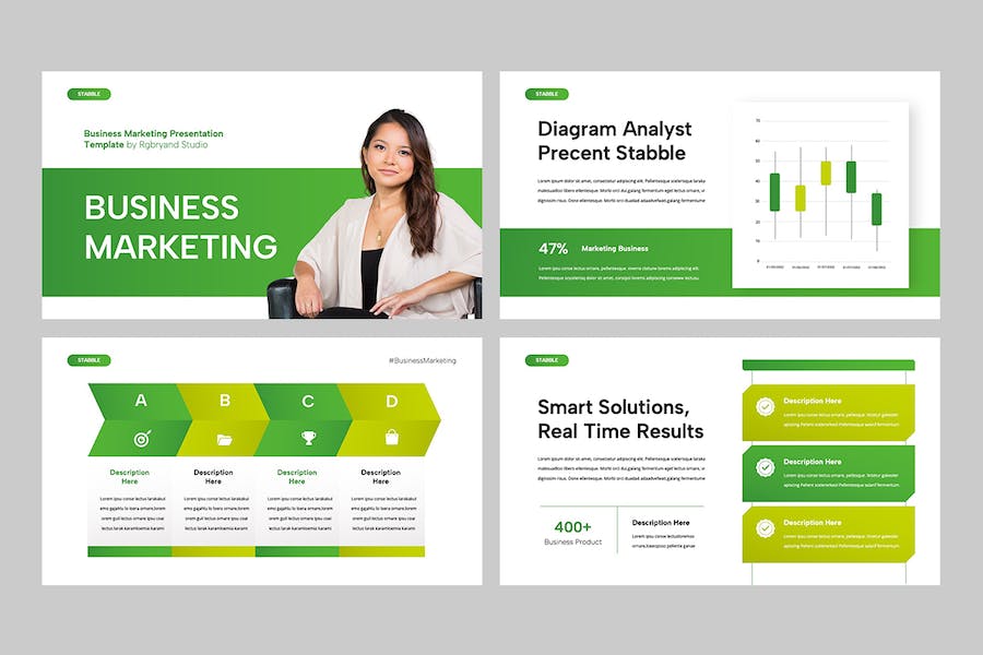 营销计划策略规划方案PPT模板 - PPT派