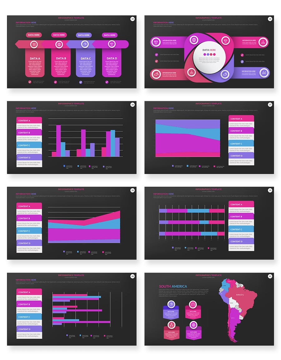 信息图-PowerPoint-模板 - PPT派