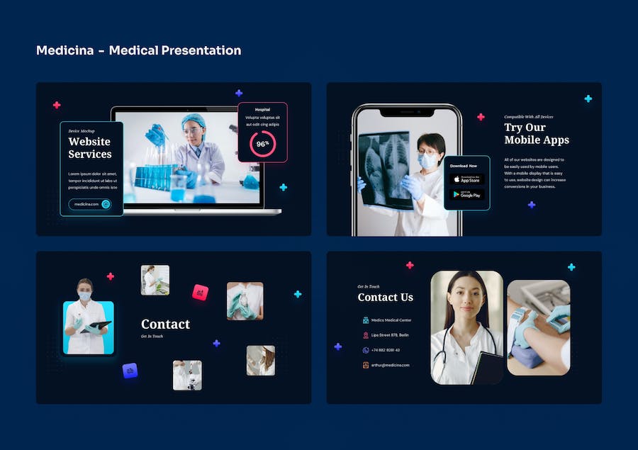 医疗健康知识宣传方案Keynote模板 - PPT派