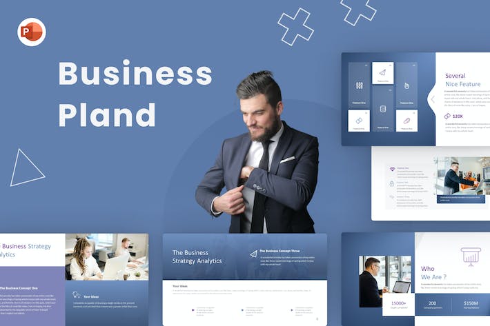 Business-pland-blue-creative-business-powerpoint - PPT派