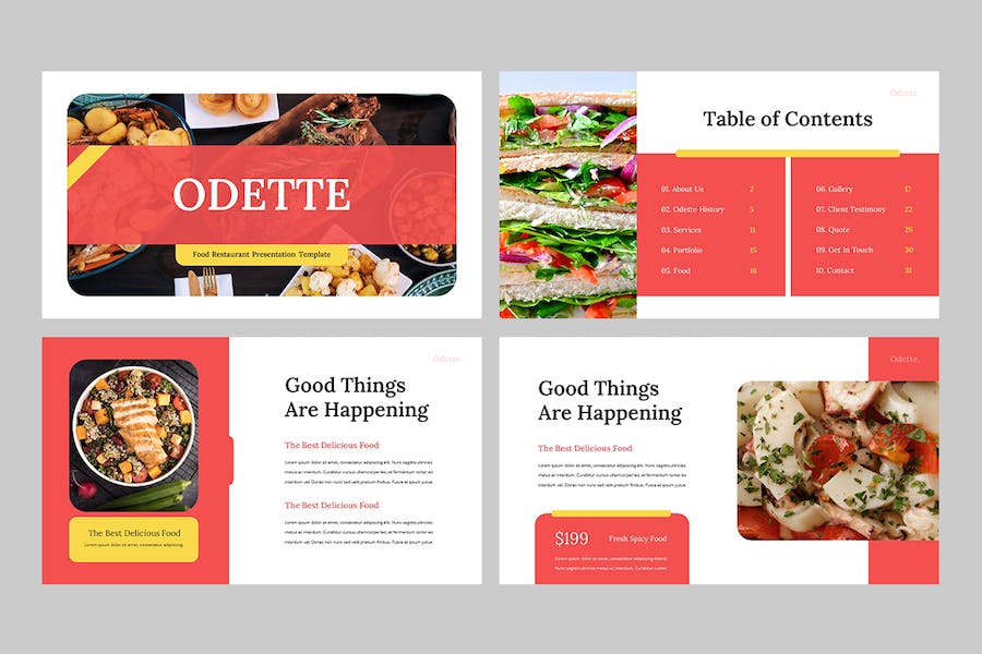 食品行业商业推广销售方案PPT模板 - PPT派