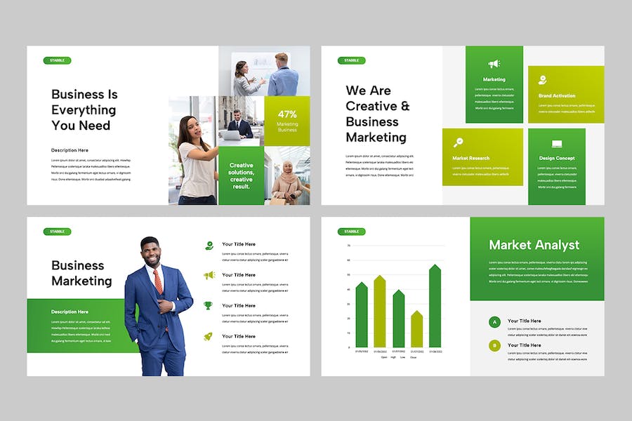 营销计划策略规划方案PPT模板 - PPT派