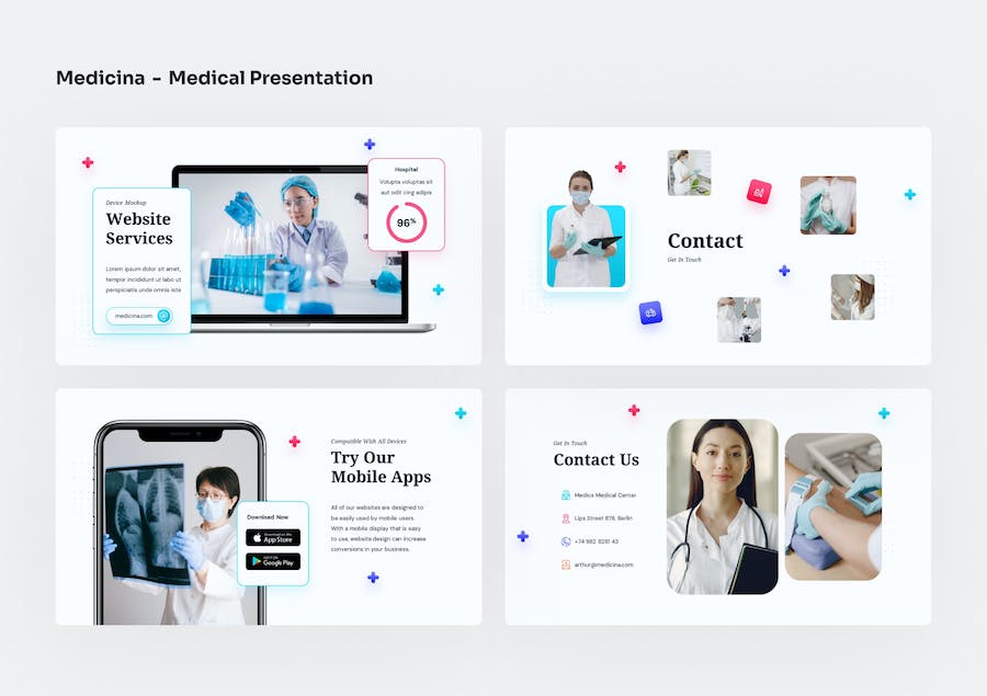 医疗健康知识宣传方案Keynote模板 - PPT派