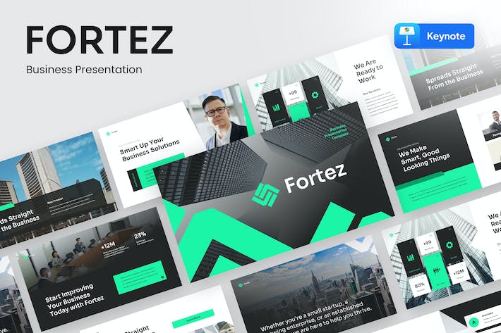 专业商务演示文稿Keynote模板 - PPT派