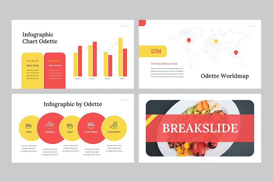 食品行业商业推广销售方案PPT模板 - PPT派