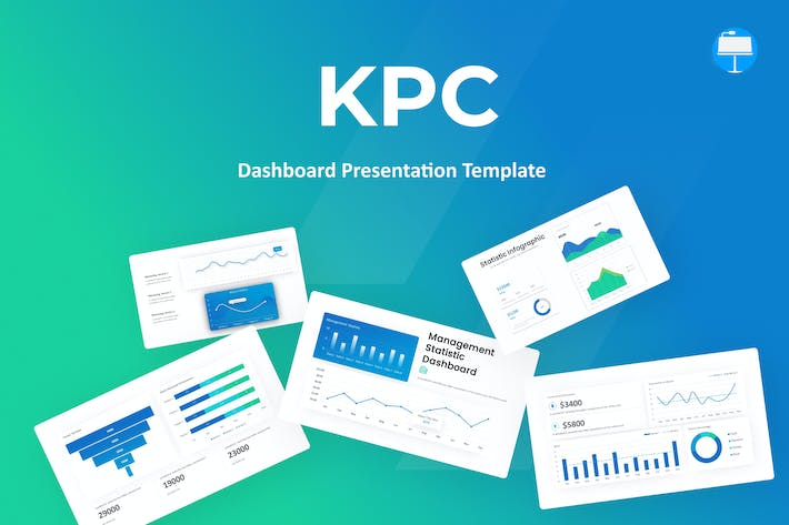 商务数据分析点线数据对比图keynote模板- PPT派