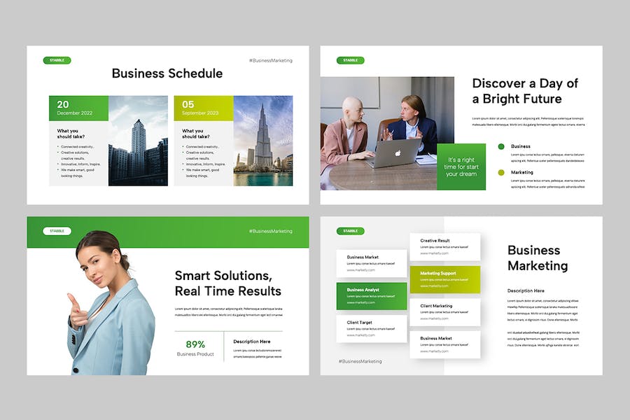 营销计划策略规划方案PPT模板 - PPT派