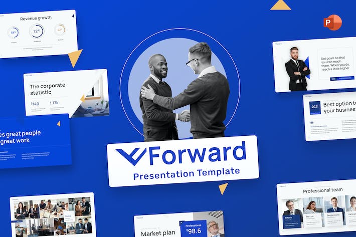 Forward-corporate-business-powerpoint-template - PPT派