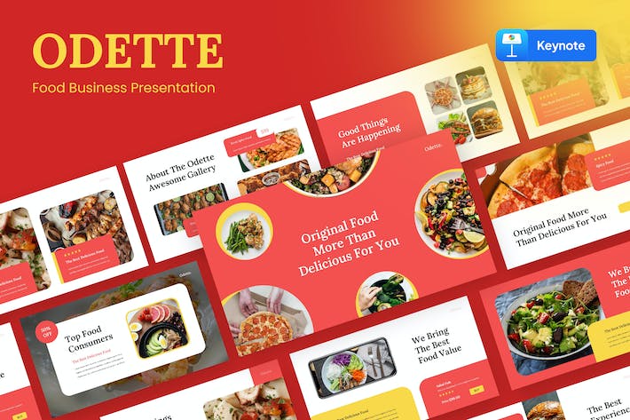 食品商务合作推介项目方案Keynote模板 - PPT派