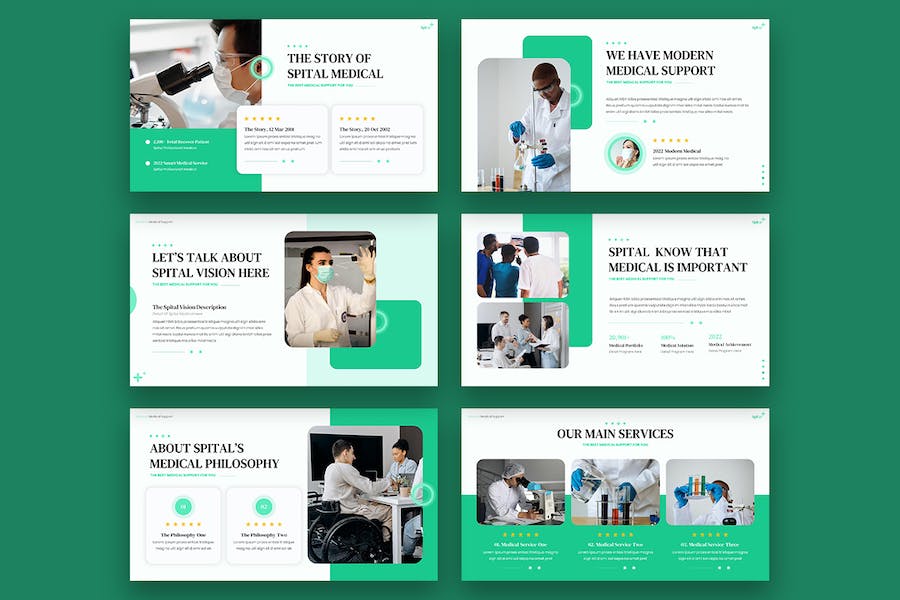 医疗诊疗专科知识讲述展示服务方案Keynote模板 - PPT派