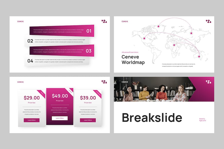 商业企业品牌宣传推广方案PPT模板 - PPT派