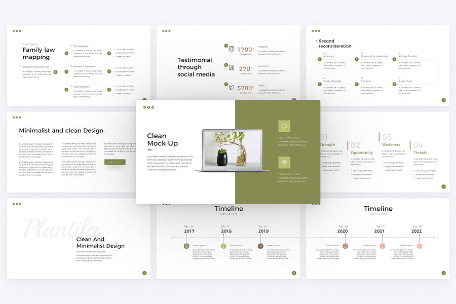 Plantila-modern-minimalist-powerpoint-template - PPT派