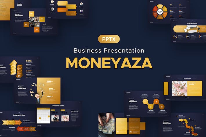 Moneyaza-PowerPoint-模板- PPT派