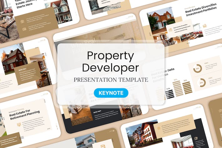房地产开发项目介绍Keynote模板 - PPT派