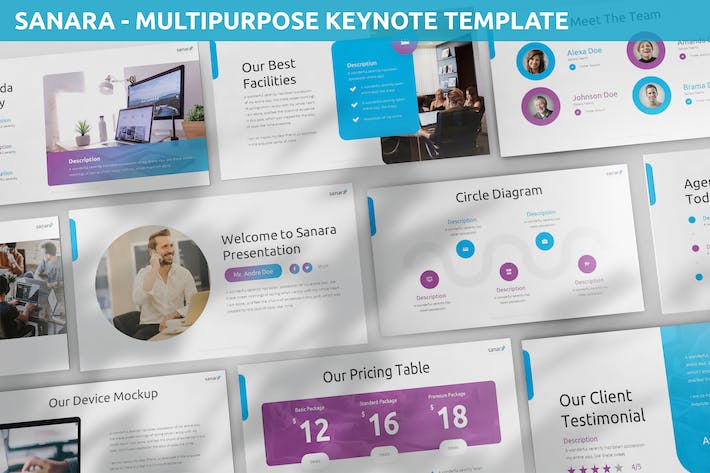 多用途通用企业商务应用Keynote模板 - PPT派