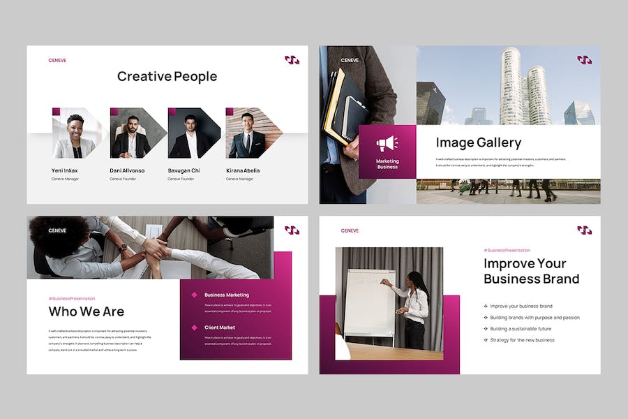 商业企业品牌宣传推广方案PPT模板 - PPT派