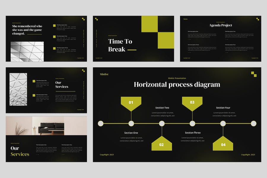 教育课程设计教学内容PPT模板 - PPT派